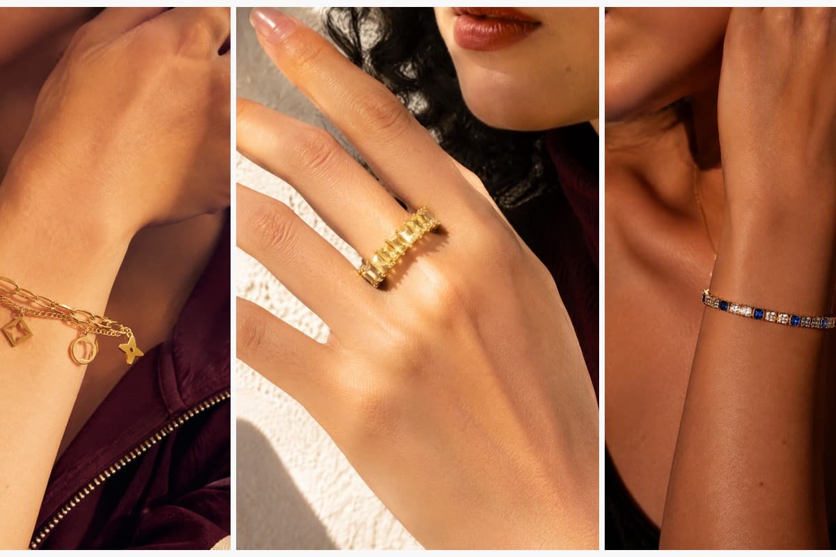 Trendy Geometric Charm Bracelet