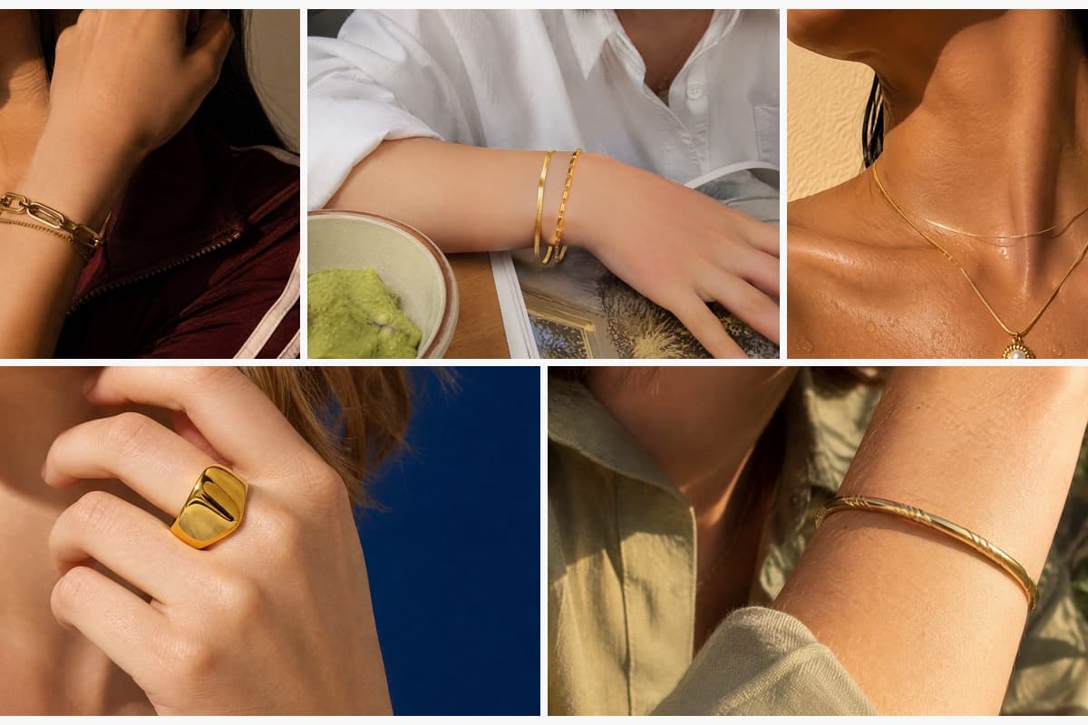 Trendy Double Layer Chain Bracelet