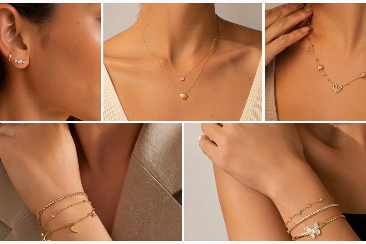 Heart Key Nose Stud