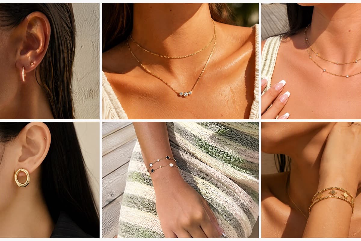 Dainty Paved Hinged Hoop Earrings