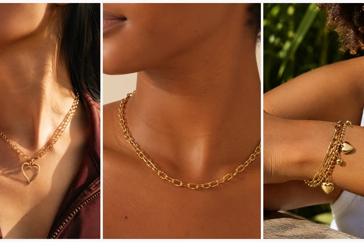 Dainty Open Heart Necklace