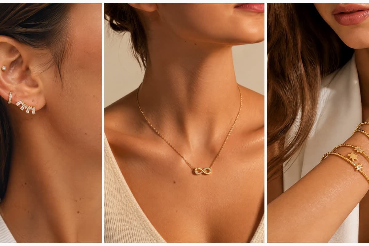 Crown Heart Nose Ring