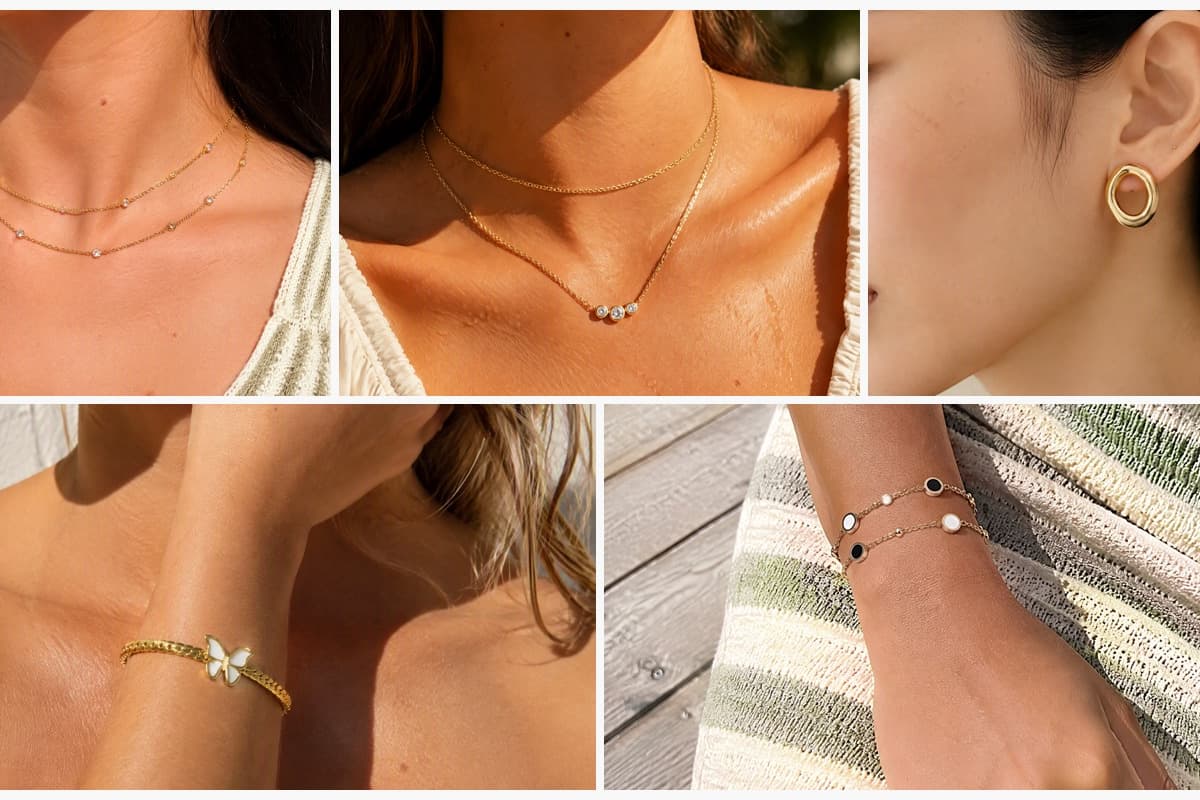 Dainty Double Layer Chain Necklace