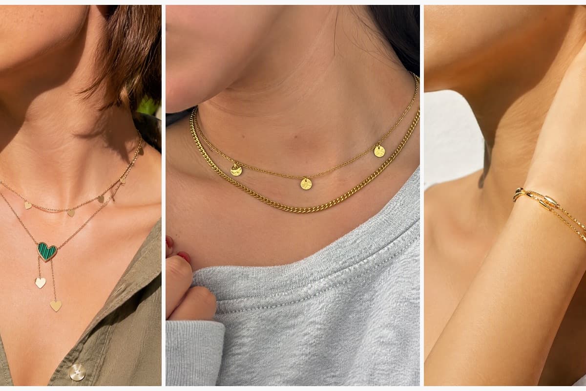 Dainty Multi-Layer Heart Necklace