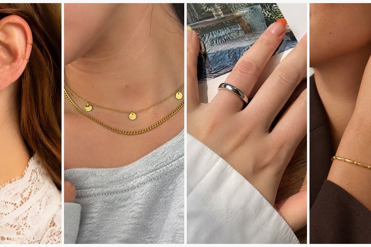 Minimalist Ball And Bar Earrings