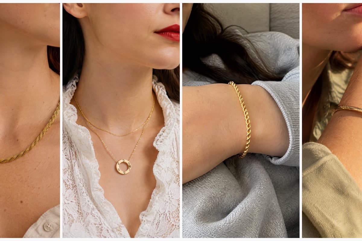 Twisted Rope Chain Necklace
