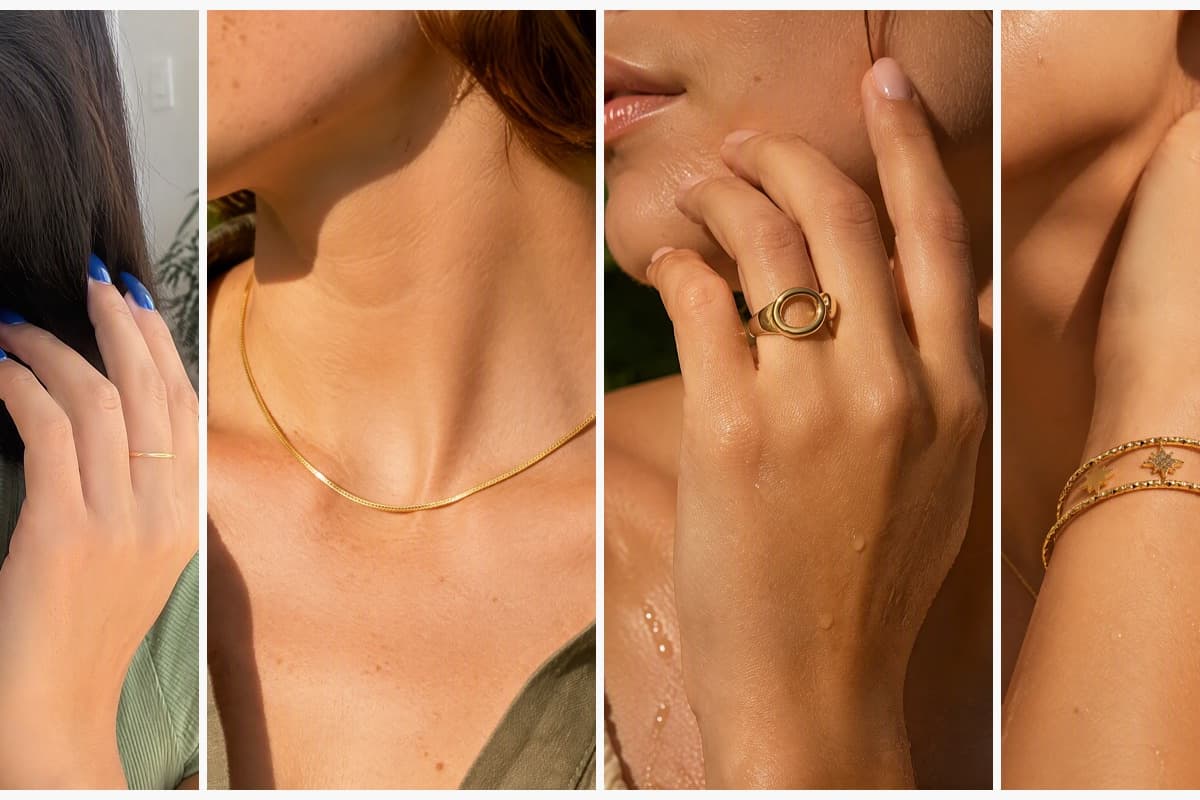Elegant Paved Hoop Earrings