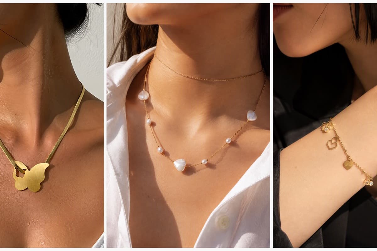 Butterfly Snake Chain Necklace