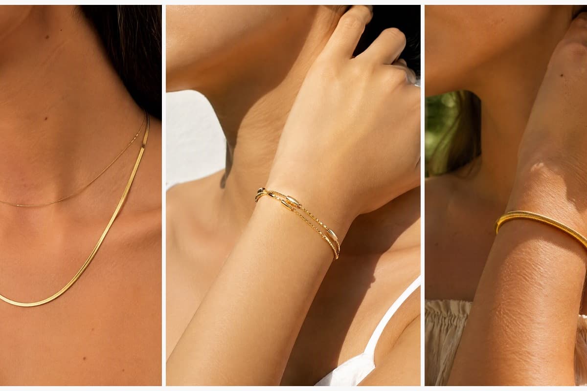 Dainty Snake Chain Necklace