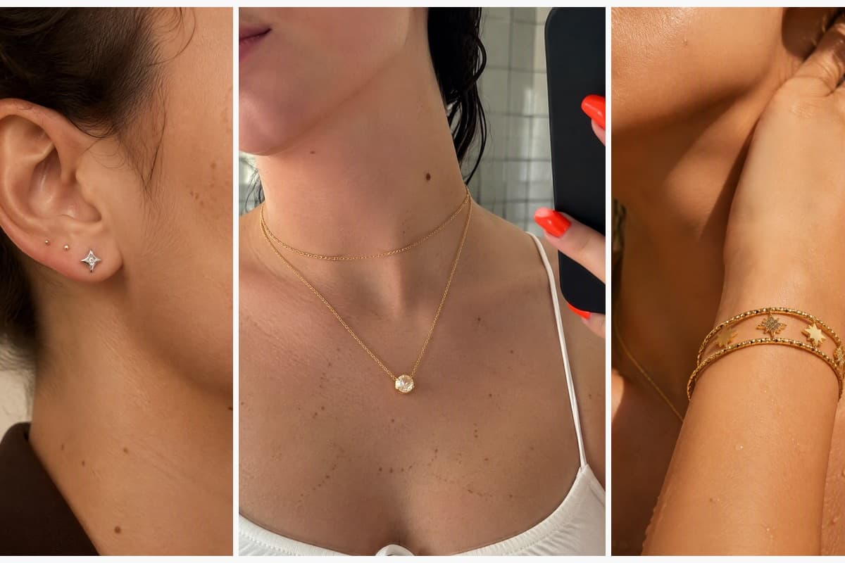 Dainty Star Stud Earrings