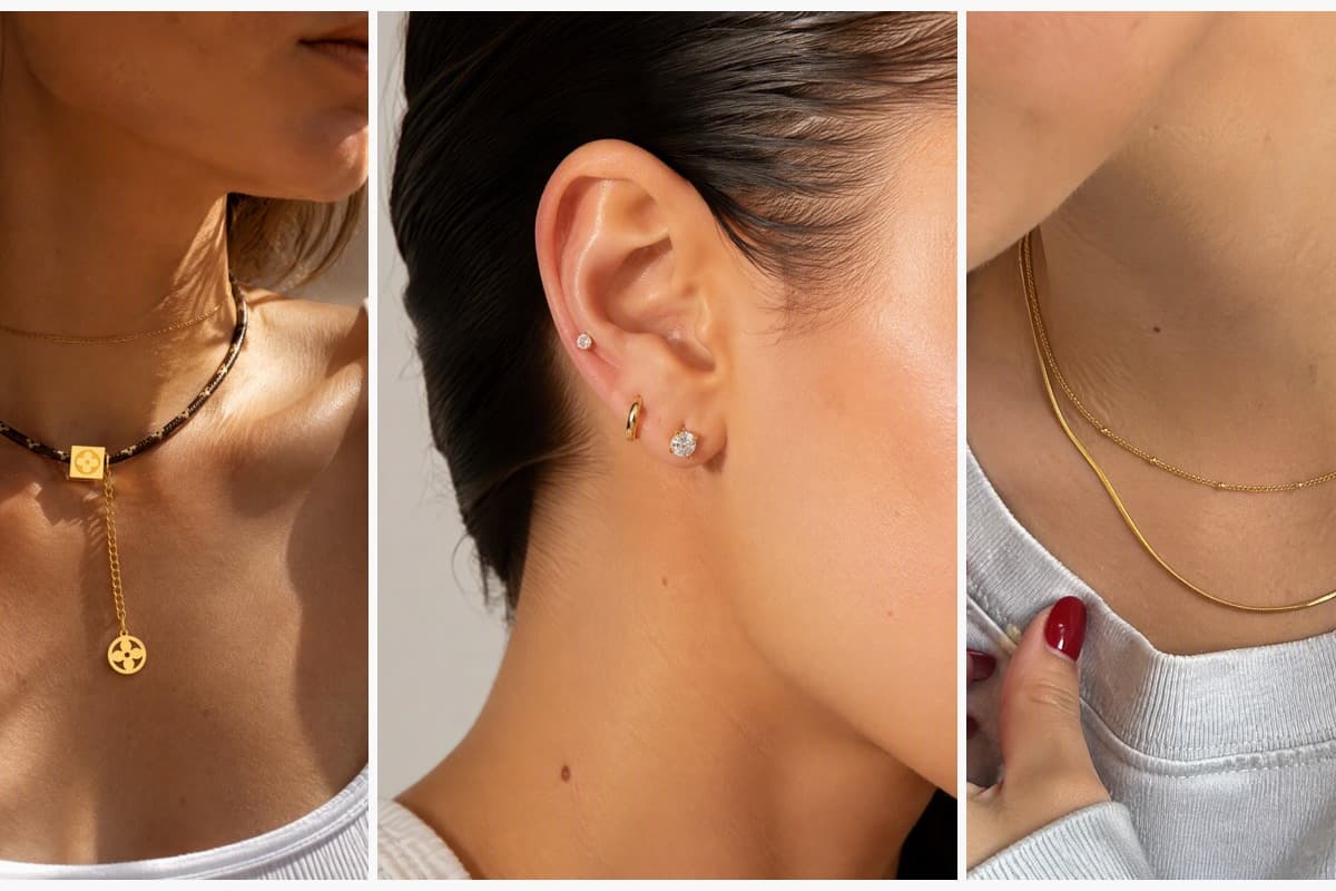 Dainty Flower Charm Cord Necklace