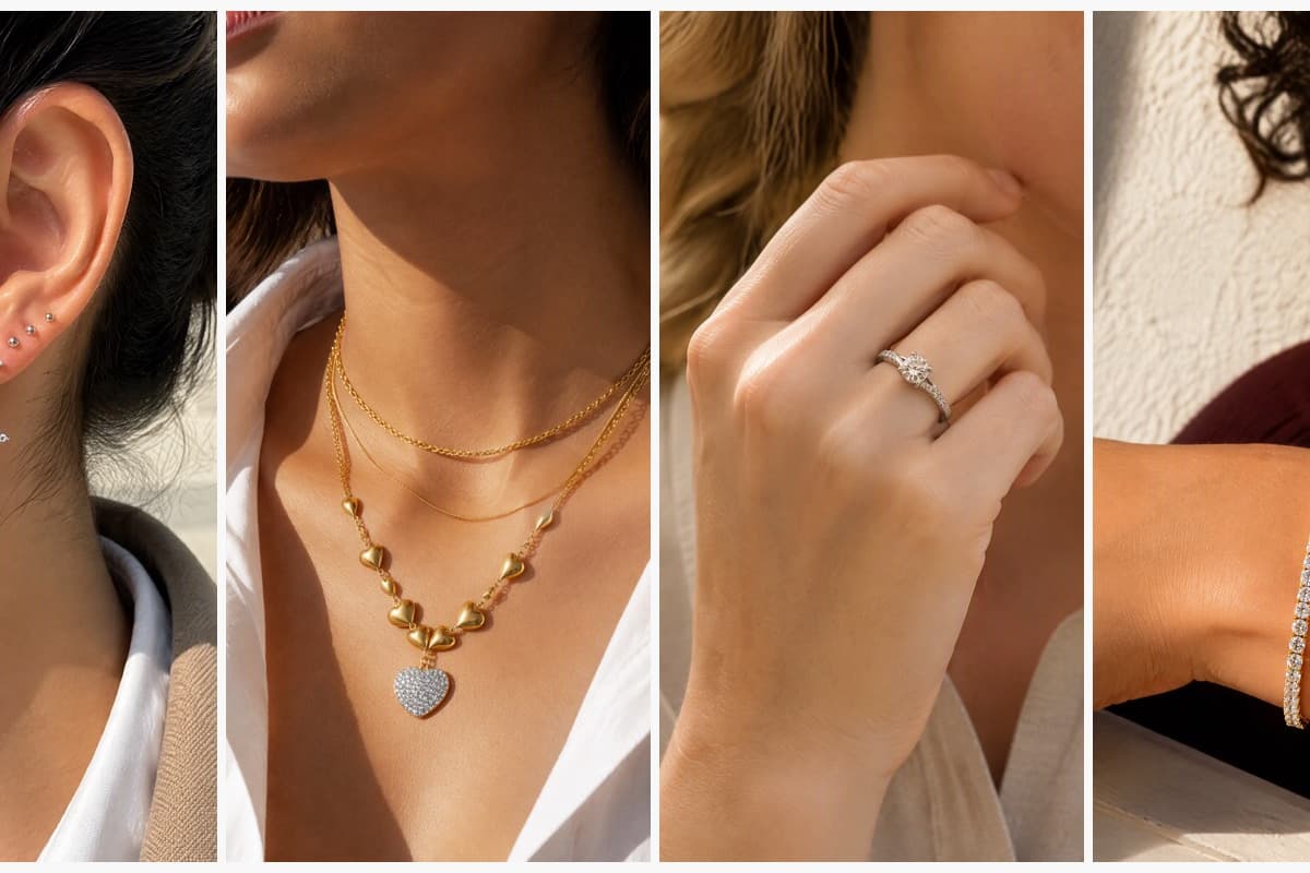 Dainty Star Drop Earrings