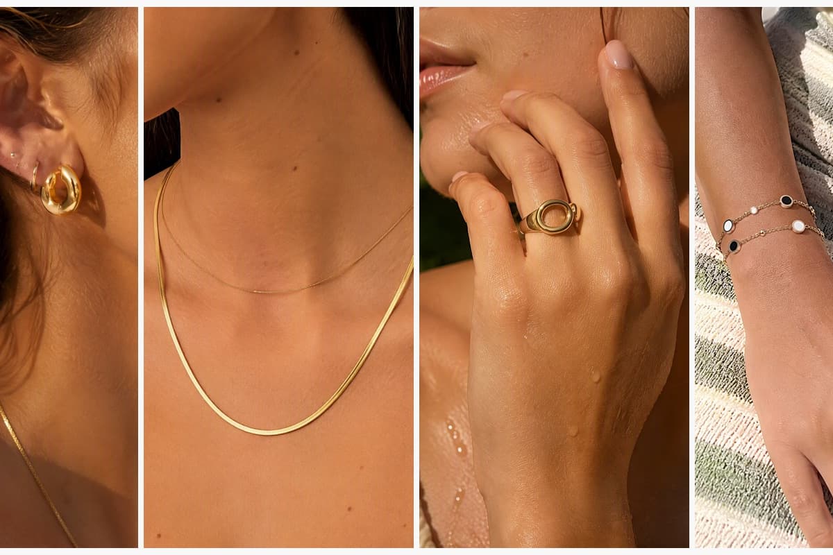 Chunky U-Shape Huggie Earrings