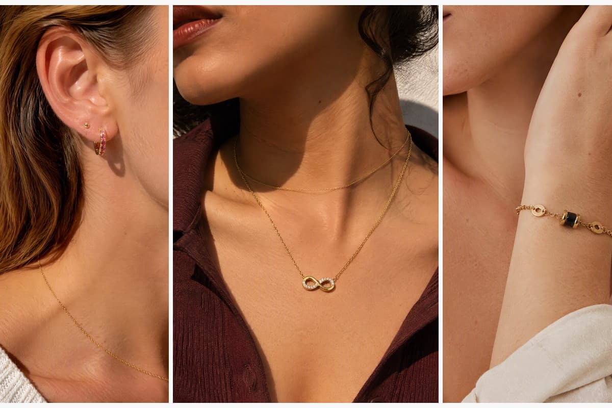 Dainty Paved Stone Huggie Earrings