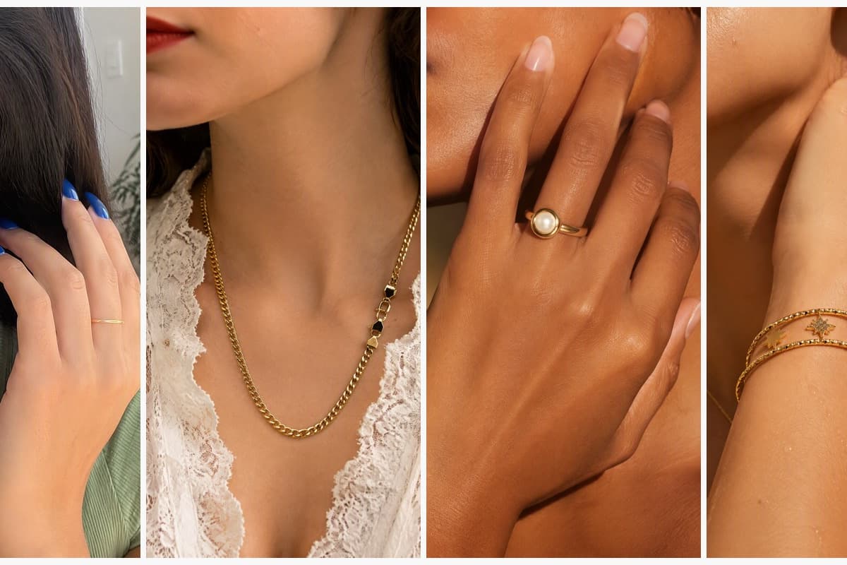 Elegant Paved Hoop Earrings