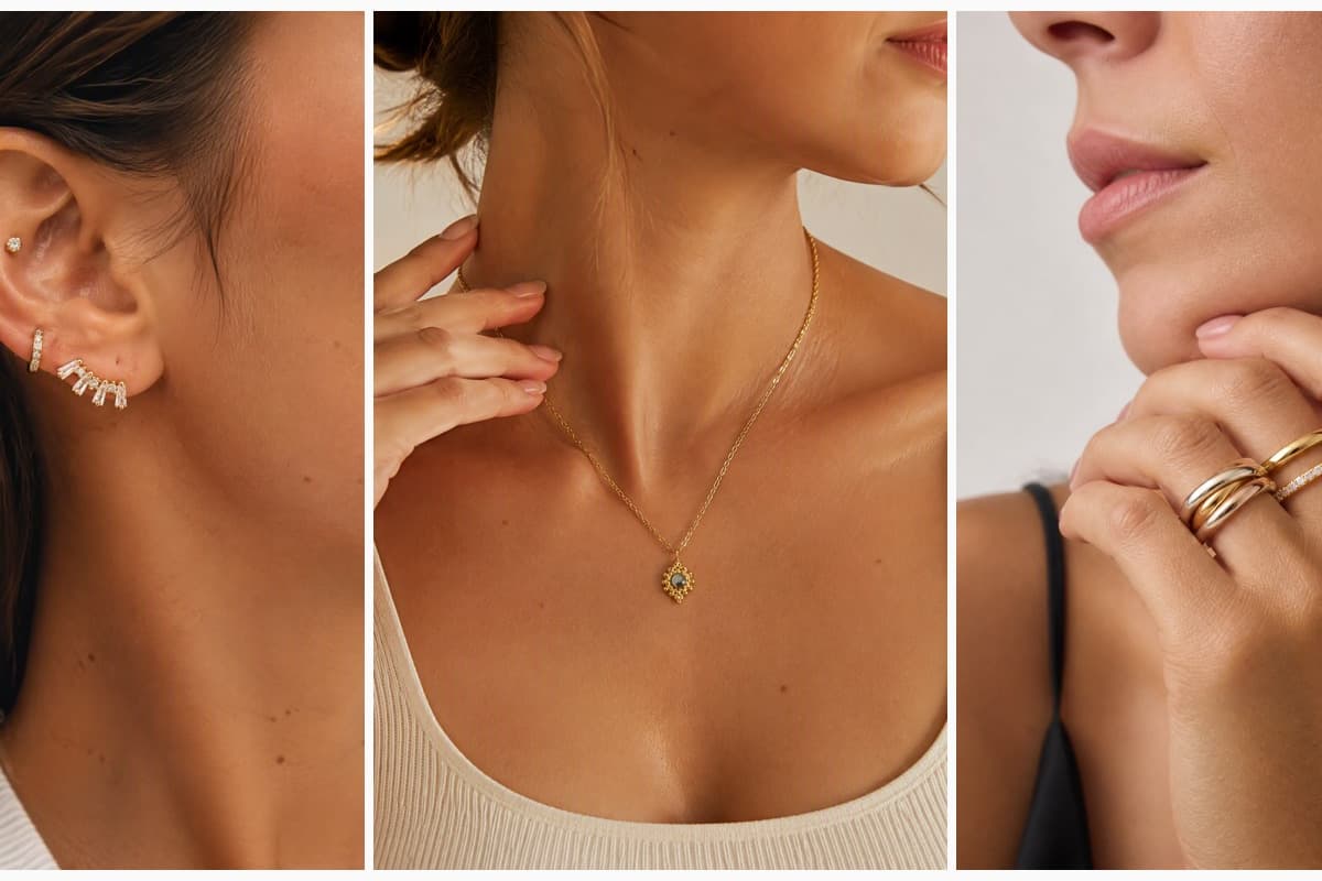 Crown Heart Nose Ring