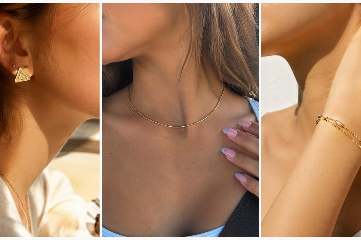 Minimalist Triangle Stud Earrings