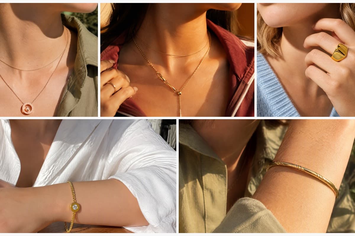 Dainty Circle Disc Necklace