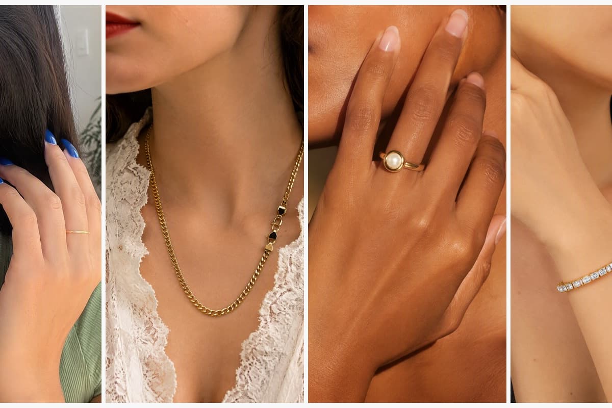 Elegant Paved Hoop Earrings