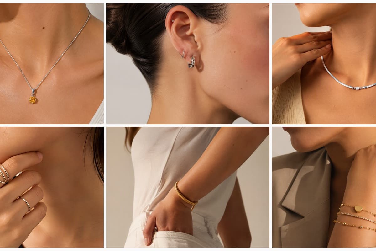 Dainty Round Solitaire Pendant Necklace