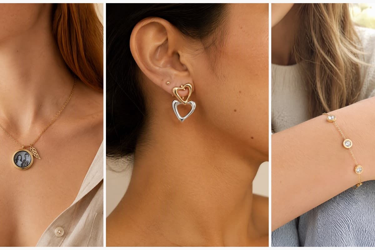 Round Photo Locket Necklace