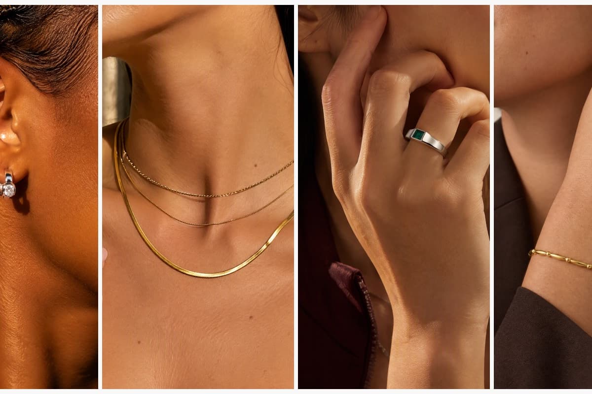 Dainty Single Stone Huggie Earrings