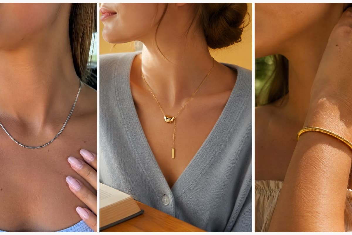 Minimalist Snake Chain Necklace