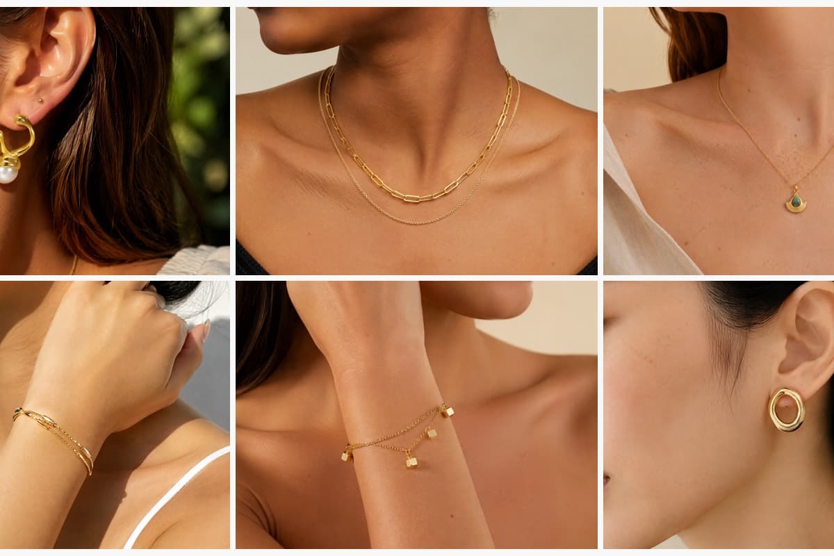 Dainty U-Shaped Drop Earrings