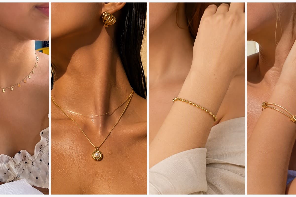 Dainty Teardrop Charm Necklace