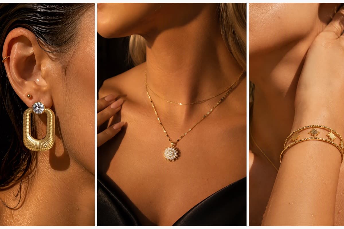 Trendy Ribbed Oval Drop Earrings