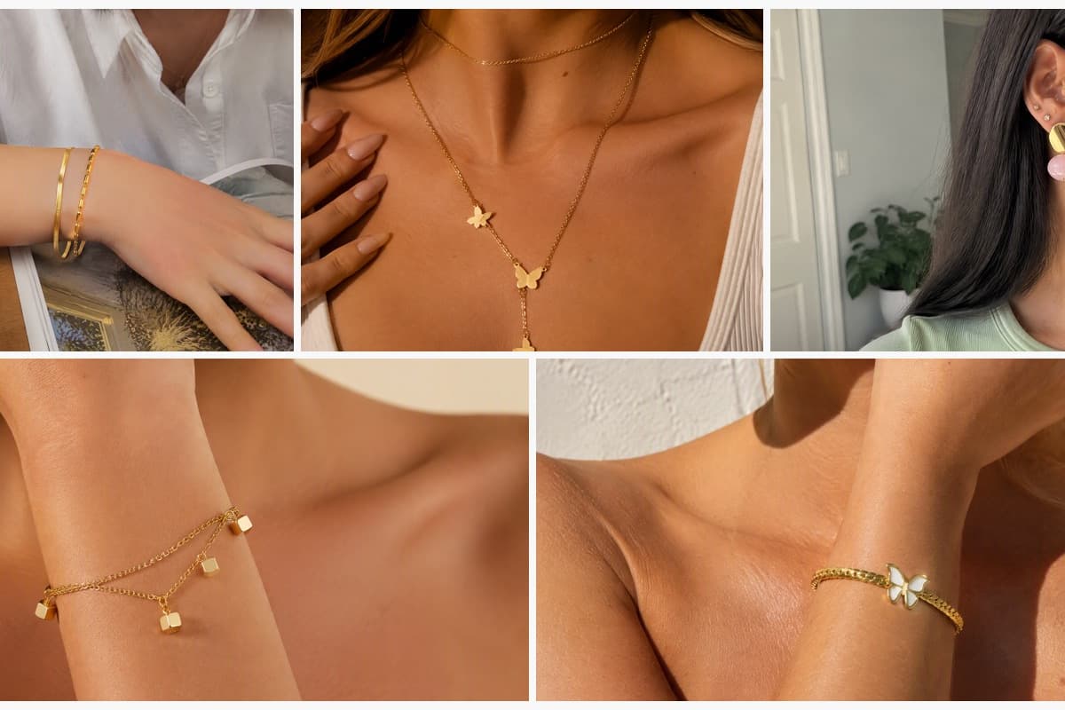 Dainty Snake And Box Chain Bracelet