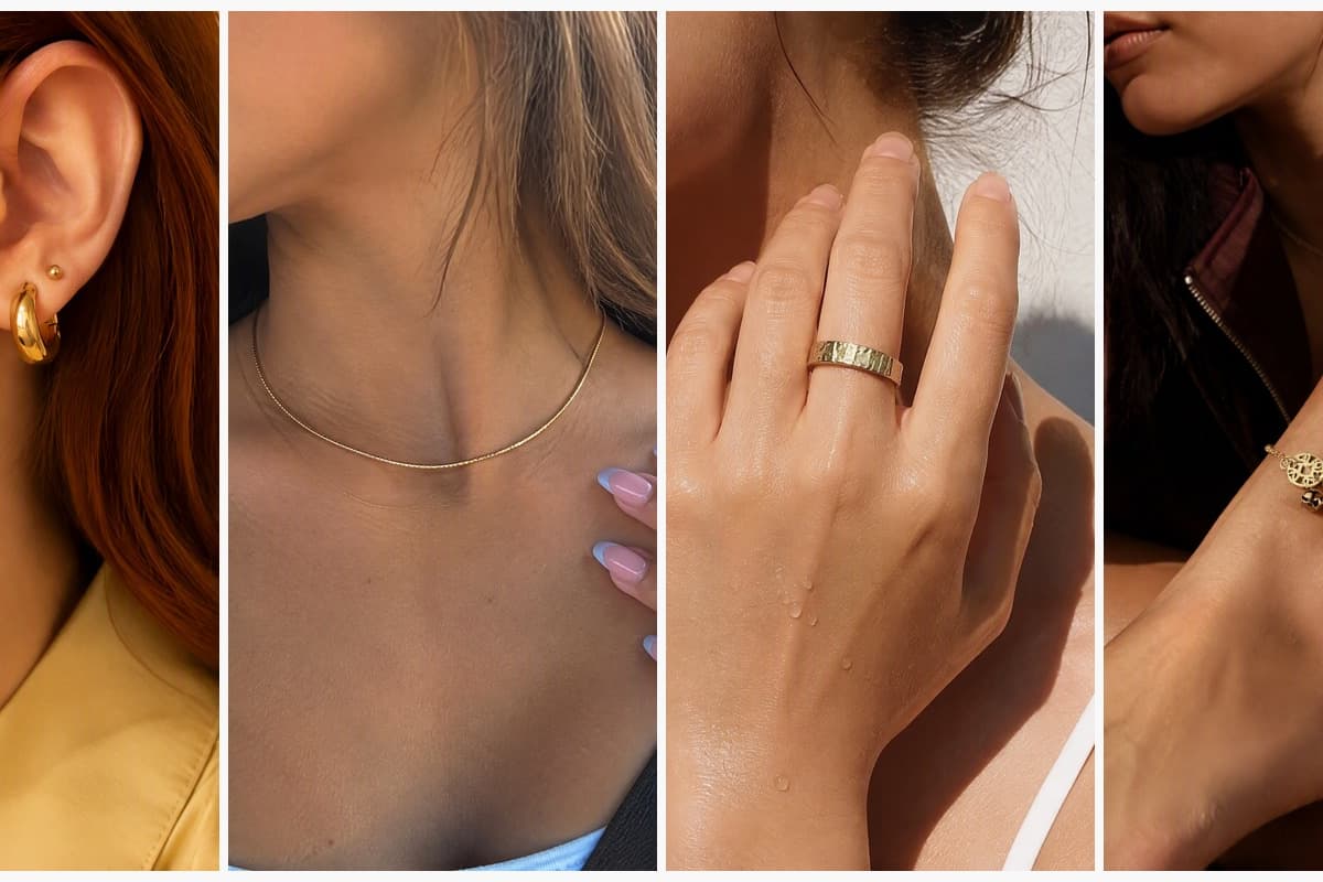 Chunky Open Cuff Hoop Earrings