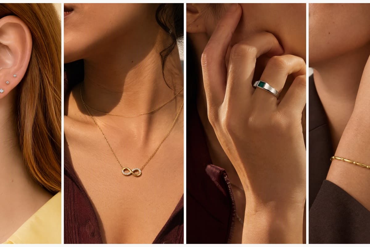 Dainty Cross Stud Earrings