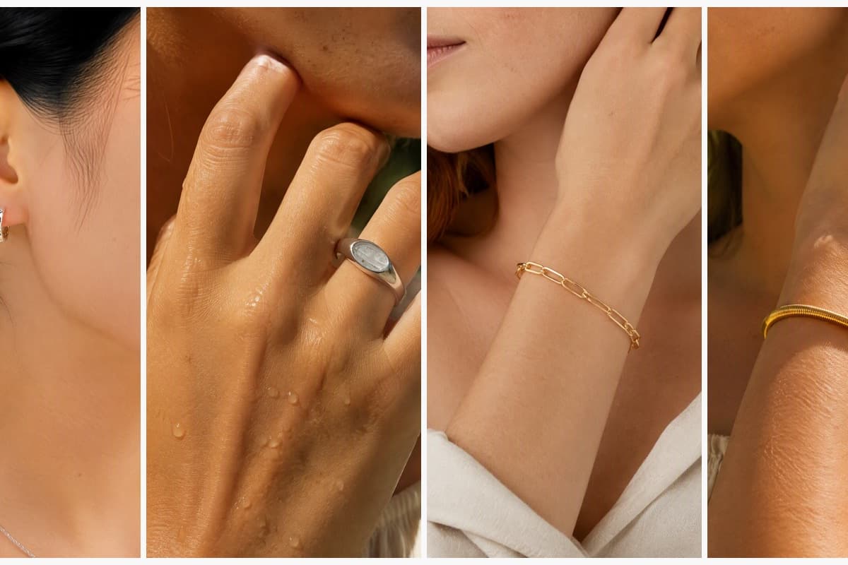Minimalist Geometric Hoop Earrings