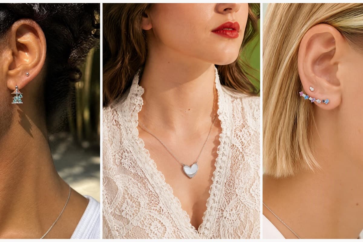 Dainty Rotatable Character Stud Earrings