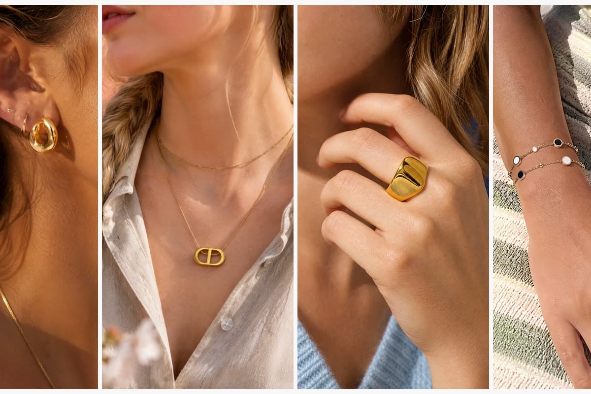 Chunky U-Shape Huggie Earrings
