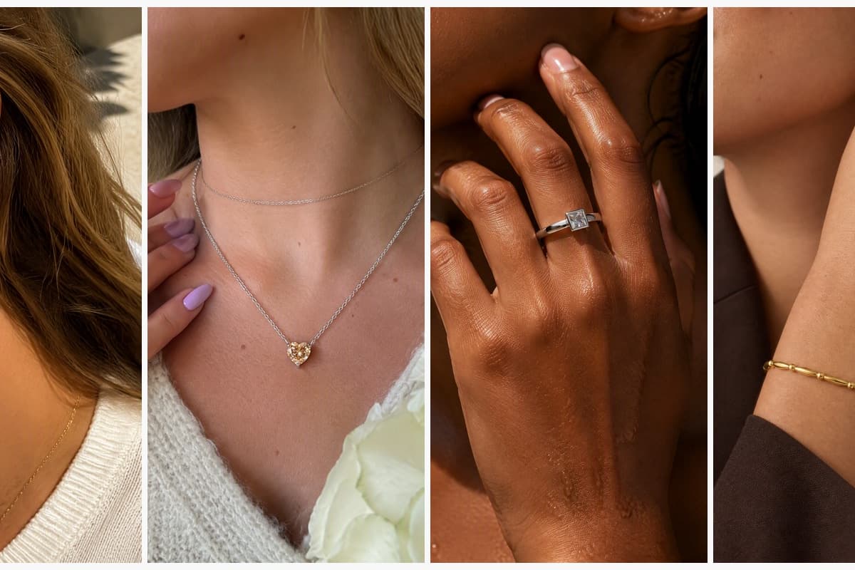 Cross Huggie Earrings