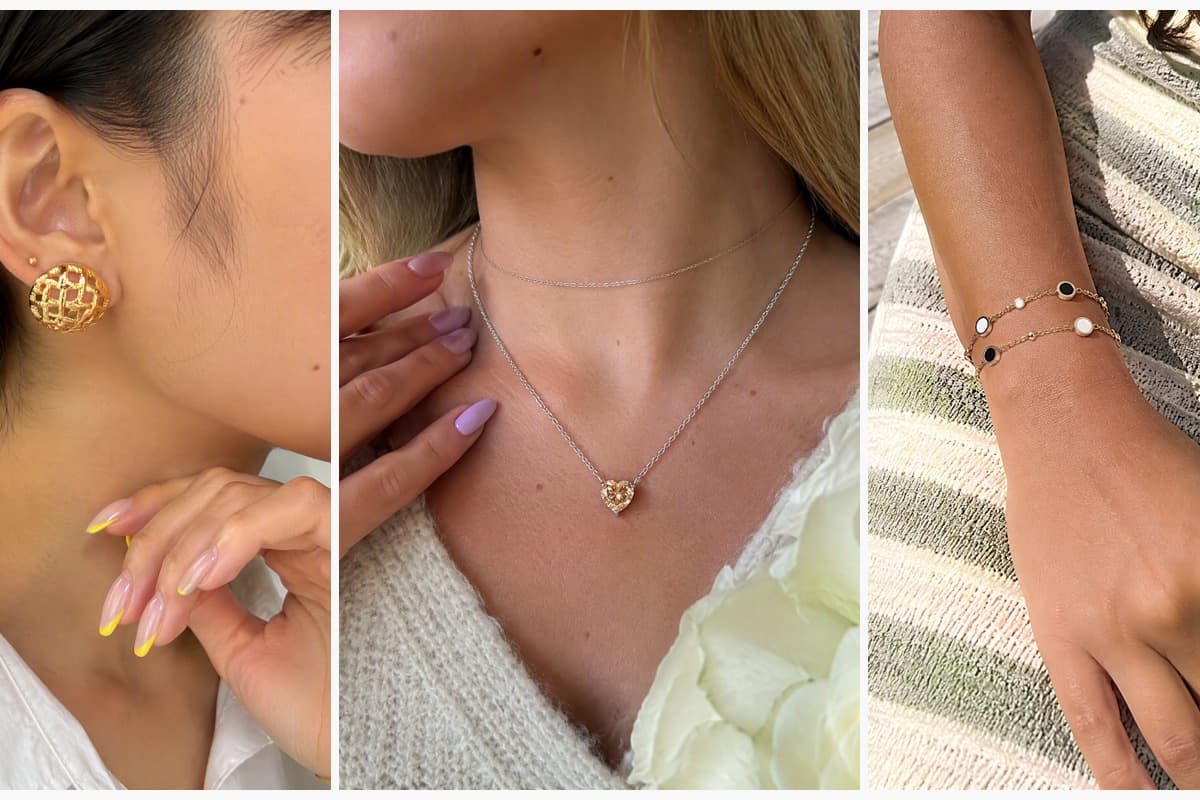Love Knot Stud Earrings