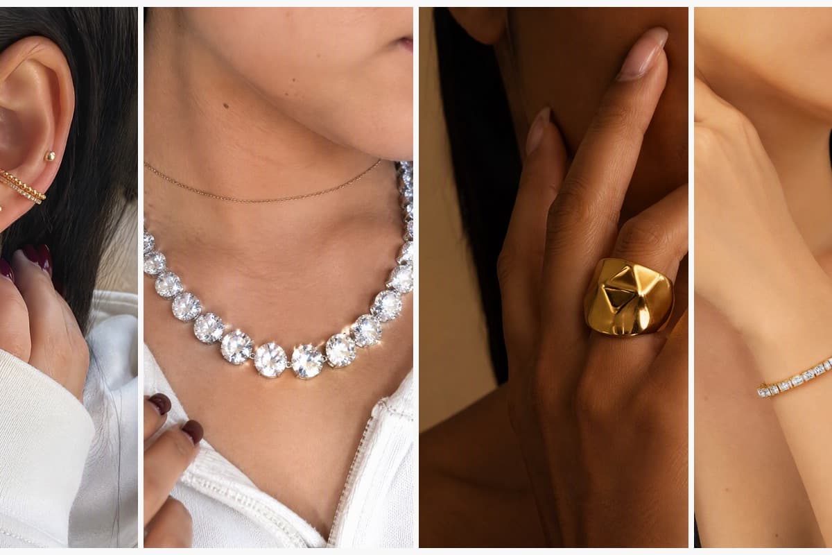 Dainty Double-Layer Bead Huggie Earrings