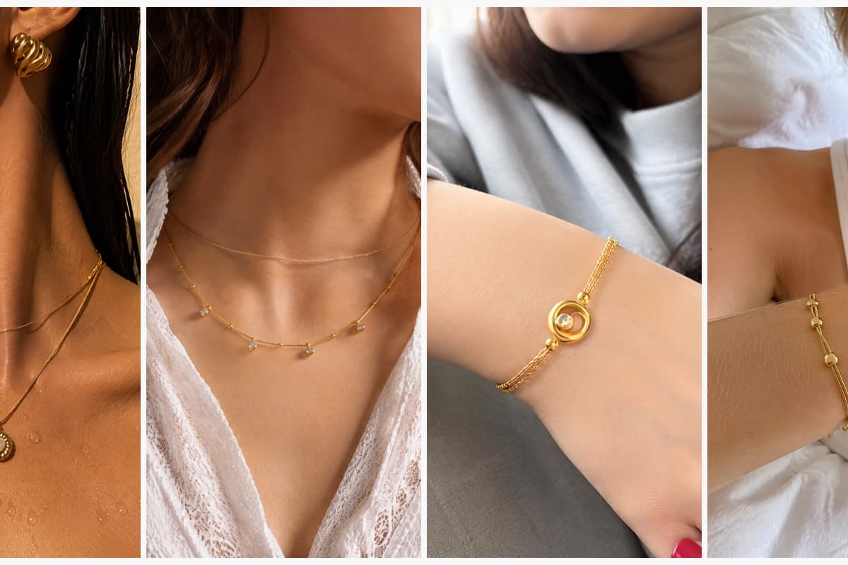 Flower Pearl Pendant Necklace