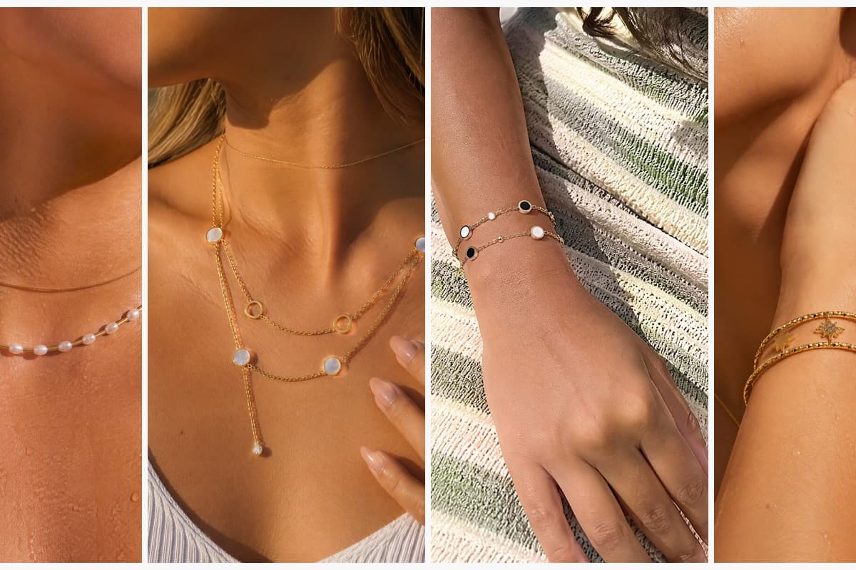 Minimalist Bar Link Necklace