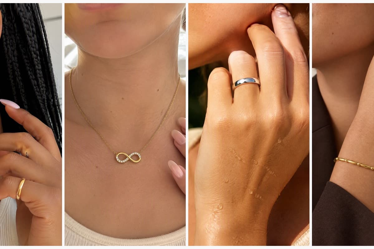 Teardrop Chain Drop Earrings