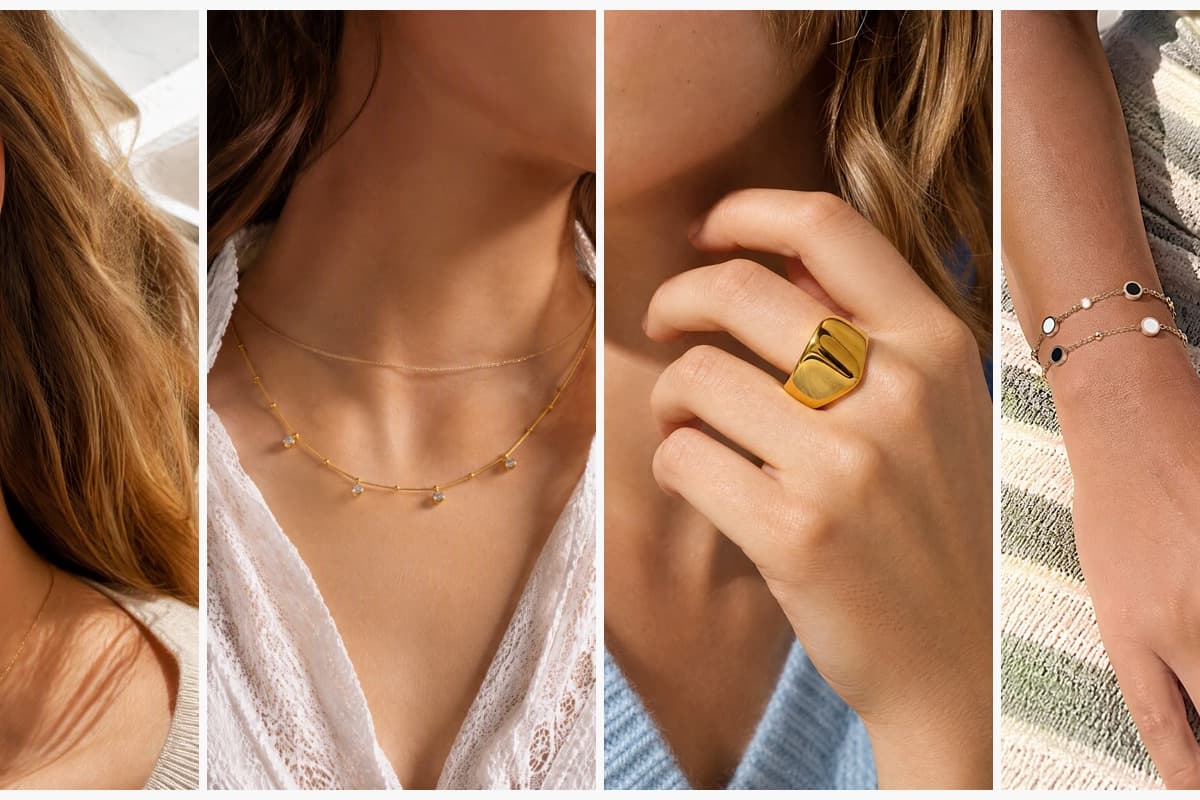 Dainty Cross Stud Earrings