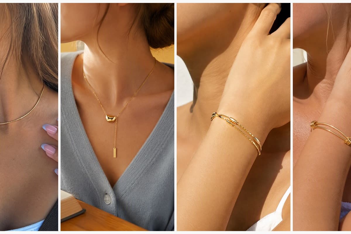 Dainty Slider Chain Necklace