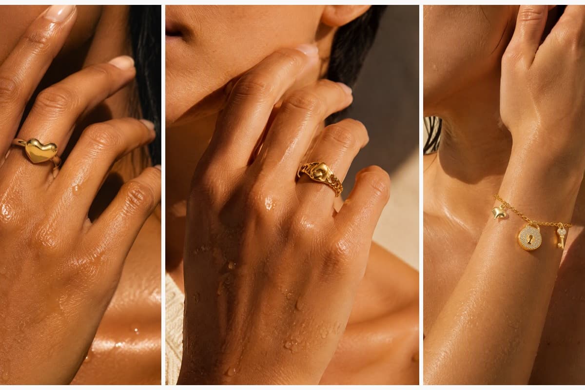 Cute Heart Open Cuff Ring