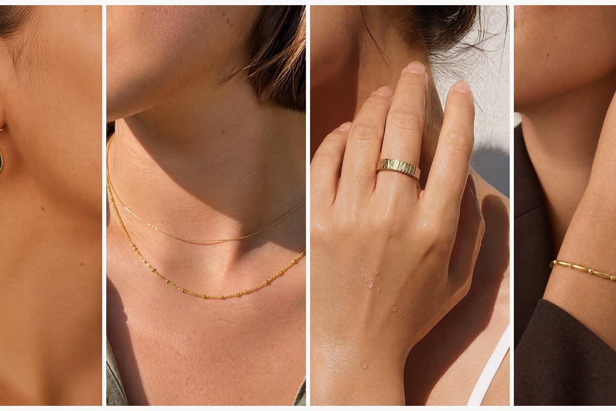 Geometric Hoop Earrings