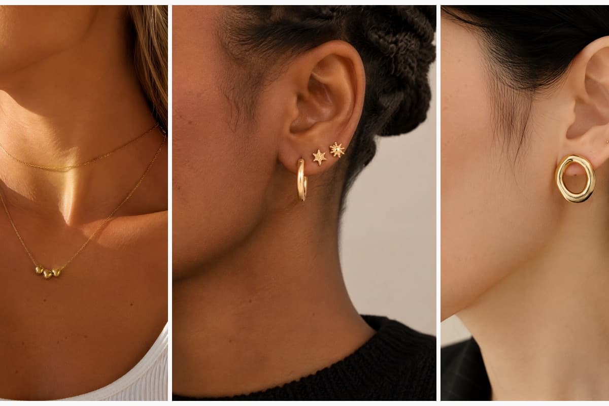 Dainty Triple Heart Necklace