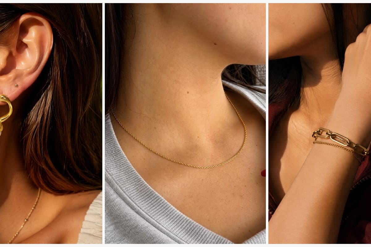 Dainty U-Shaped Drop Earrings