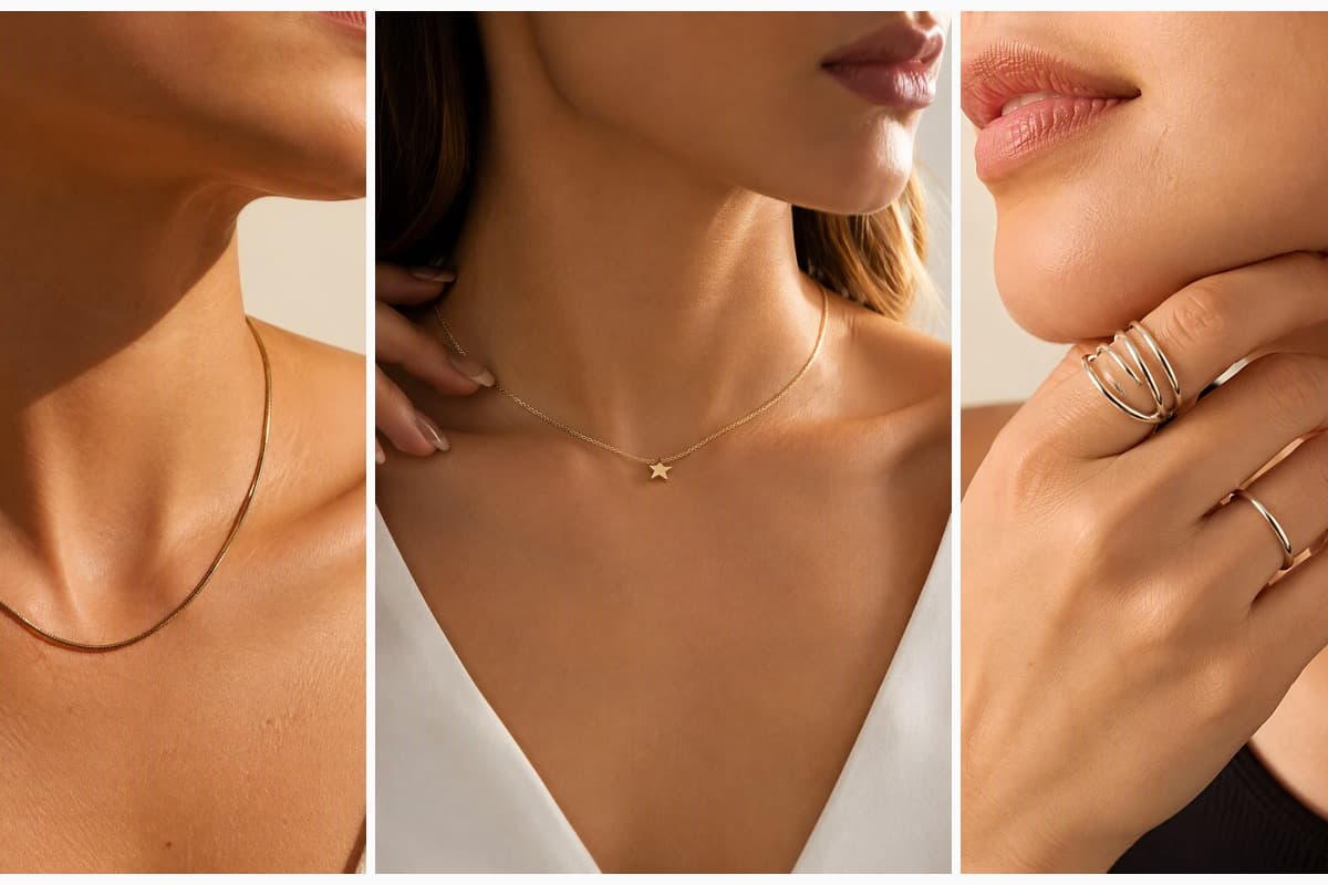 Minimalist Snake Chain Necklace