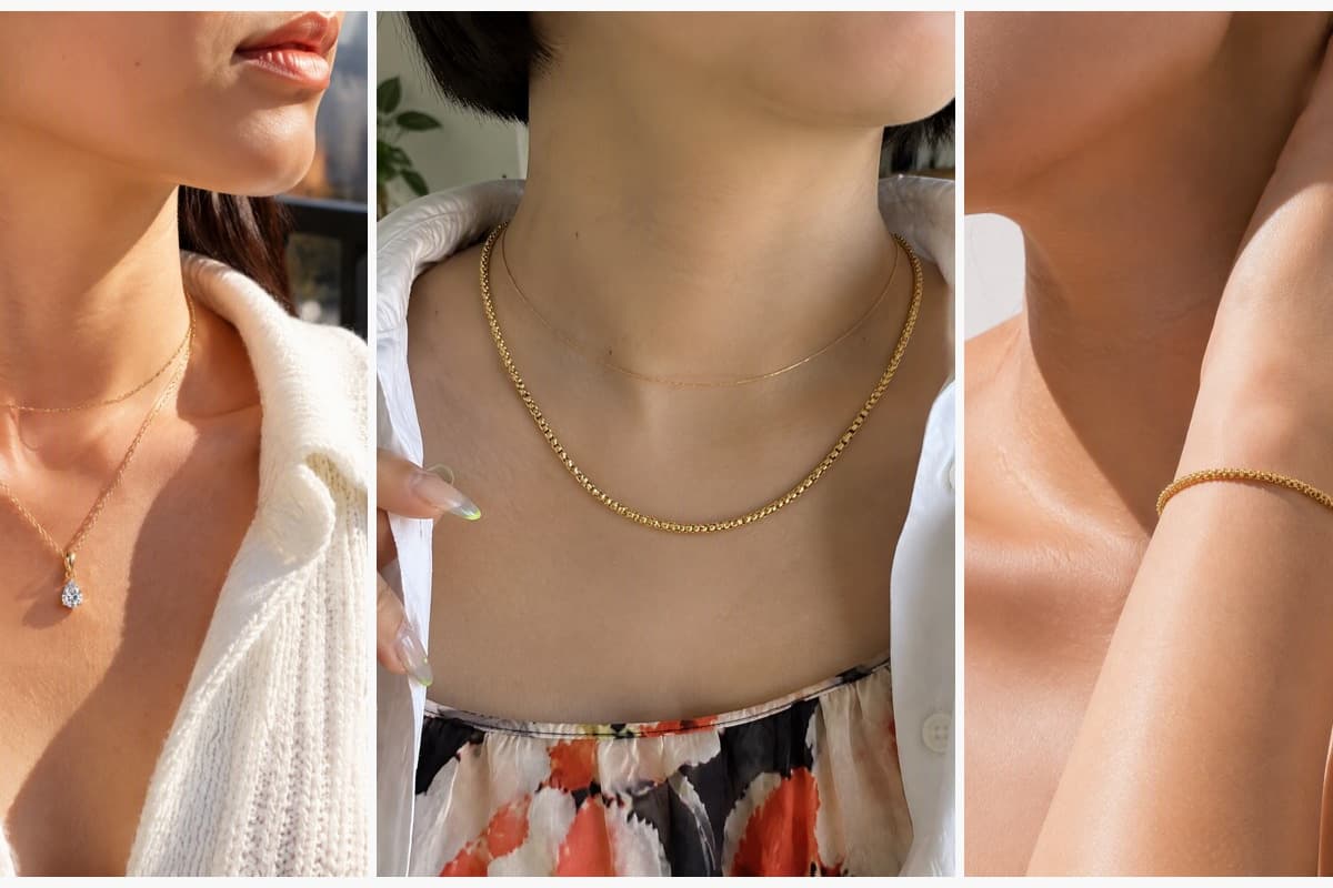 Elegant Pear Drop Pendant Necklace